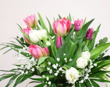 Ramo de tulipanes variados